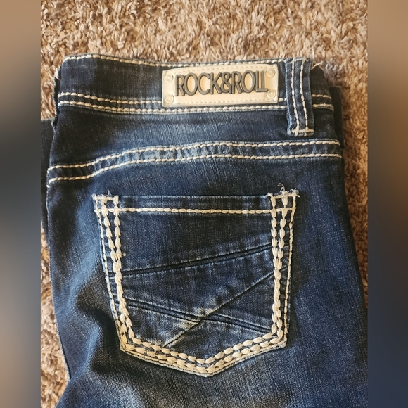 Rock and Roll Flare Jeans - Picture 2 of 4
